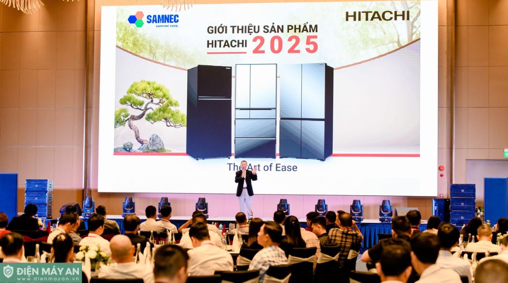 Điện máy AN tham dự Hội nghị khách hàng Samnec - Hitachi 2025: Củng cố hợp tác, hướng đến phát triển bền vững